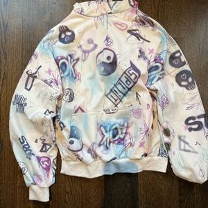 Adika sweatshirt graffiti. Xsmall